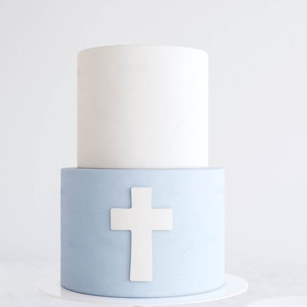 Bolo duplo Cruz azul